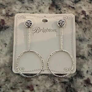 NWT Brighton Silver Dangle Earrings